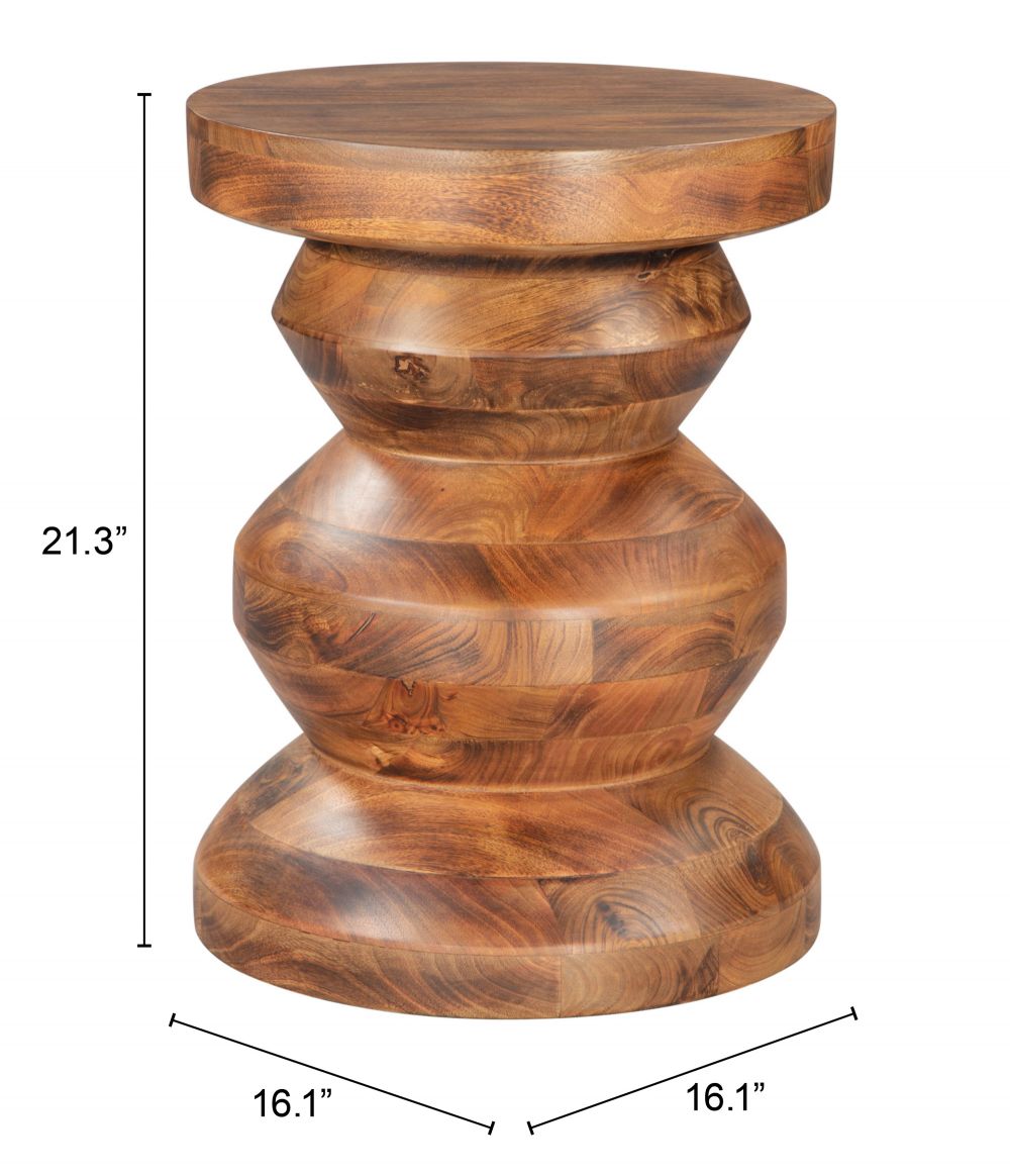 brown side table