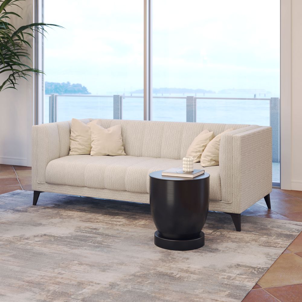 light grey fabric sofa