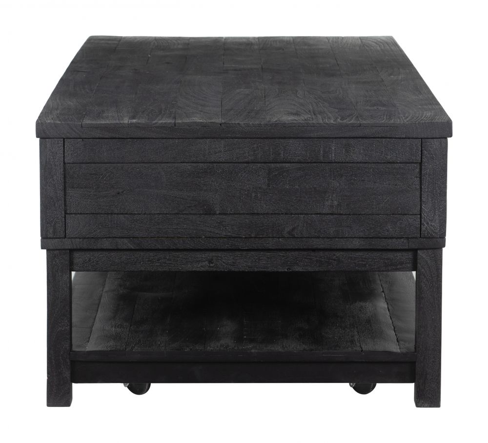 wood coffee table
