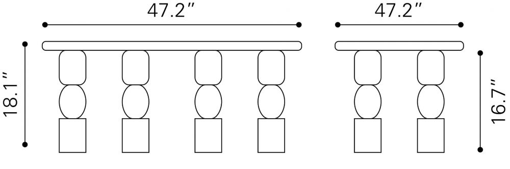 brown wood coffee table