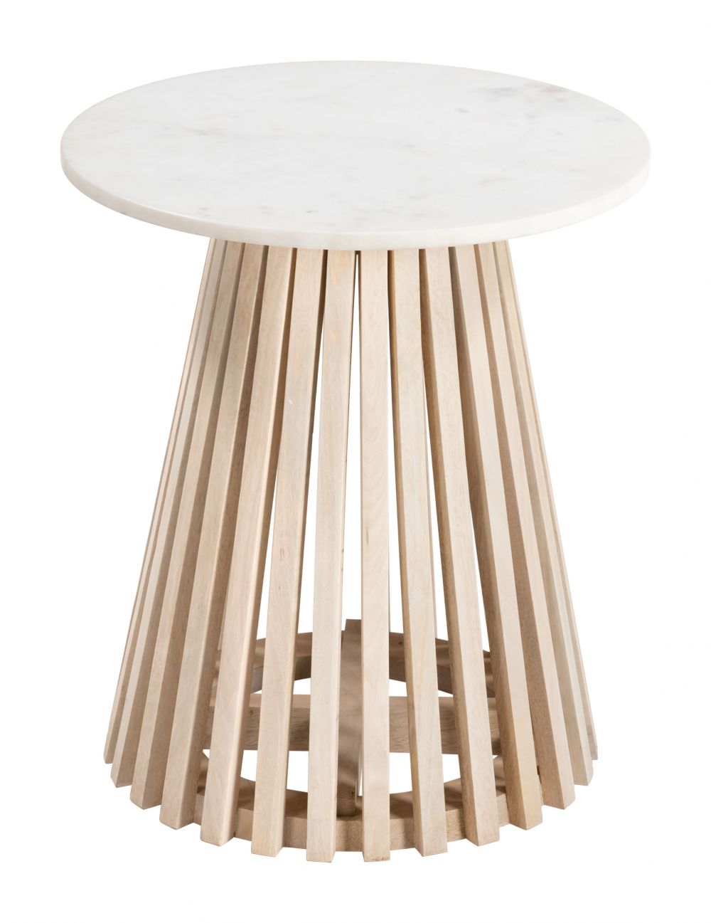 white side table