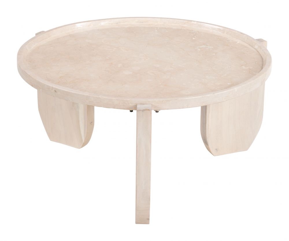 beige coffee table