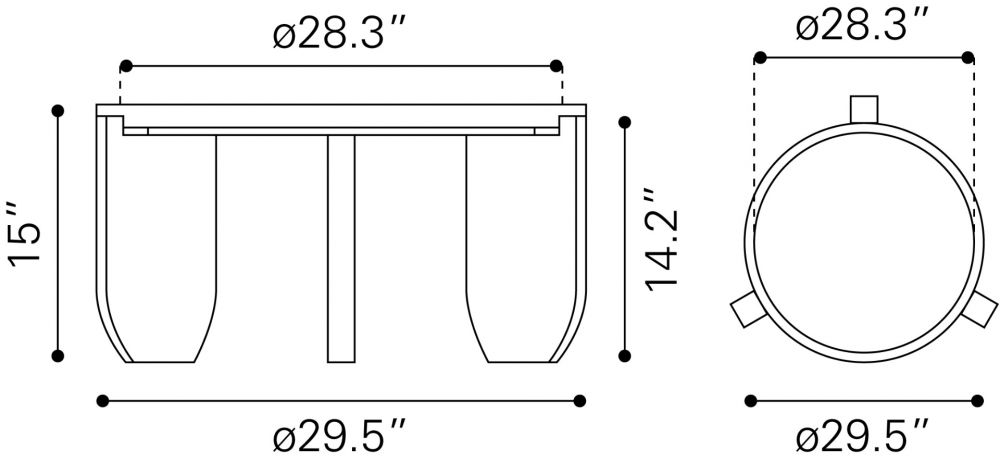 best marble coffee table