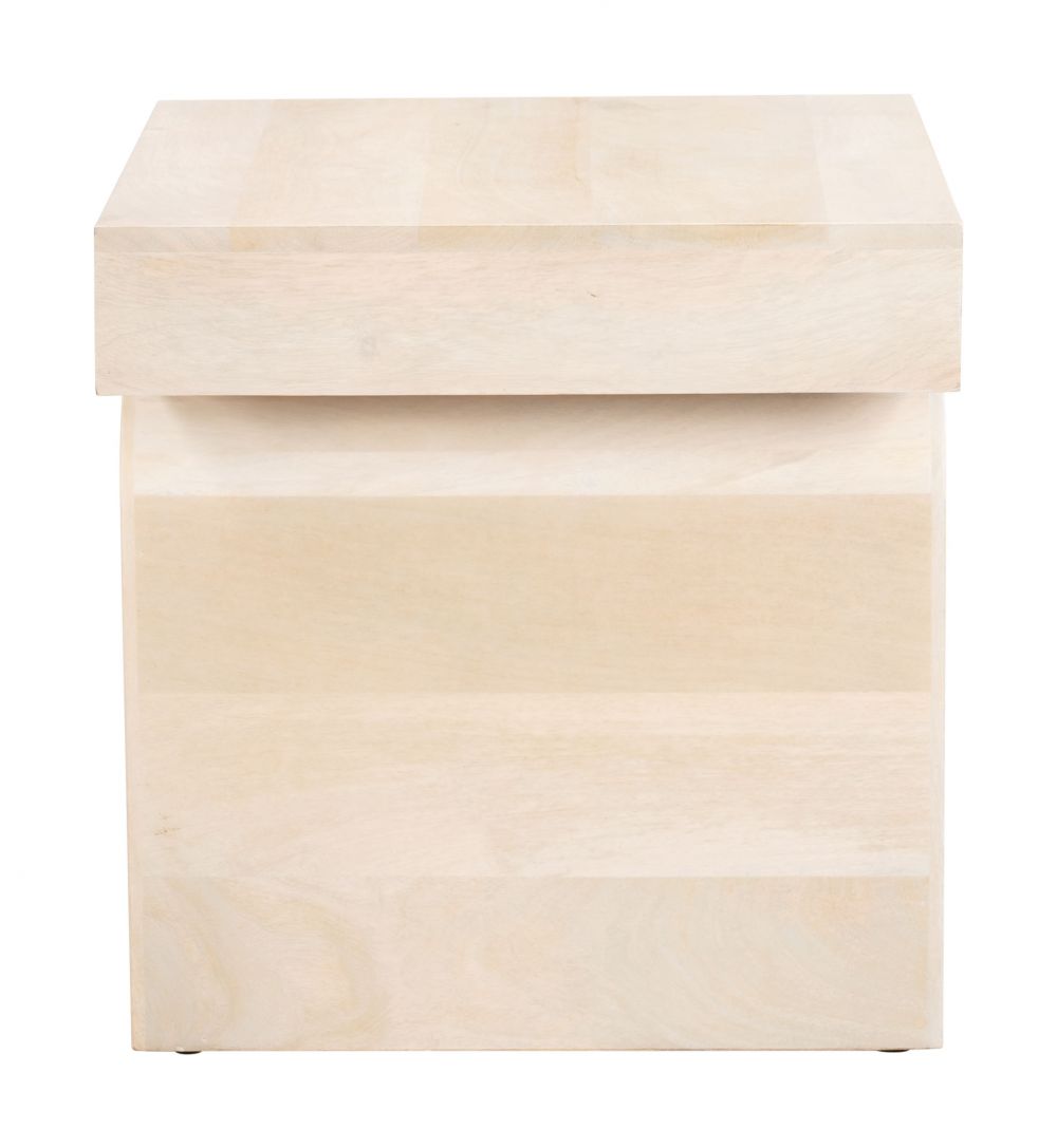 wooden side table