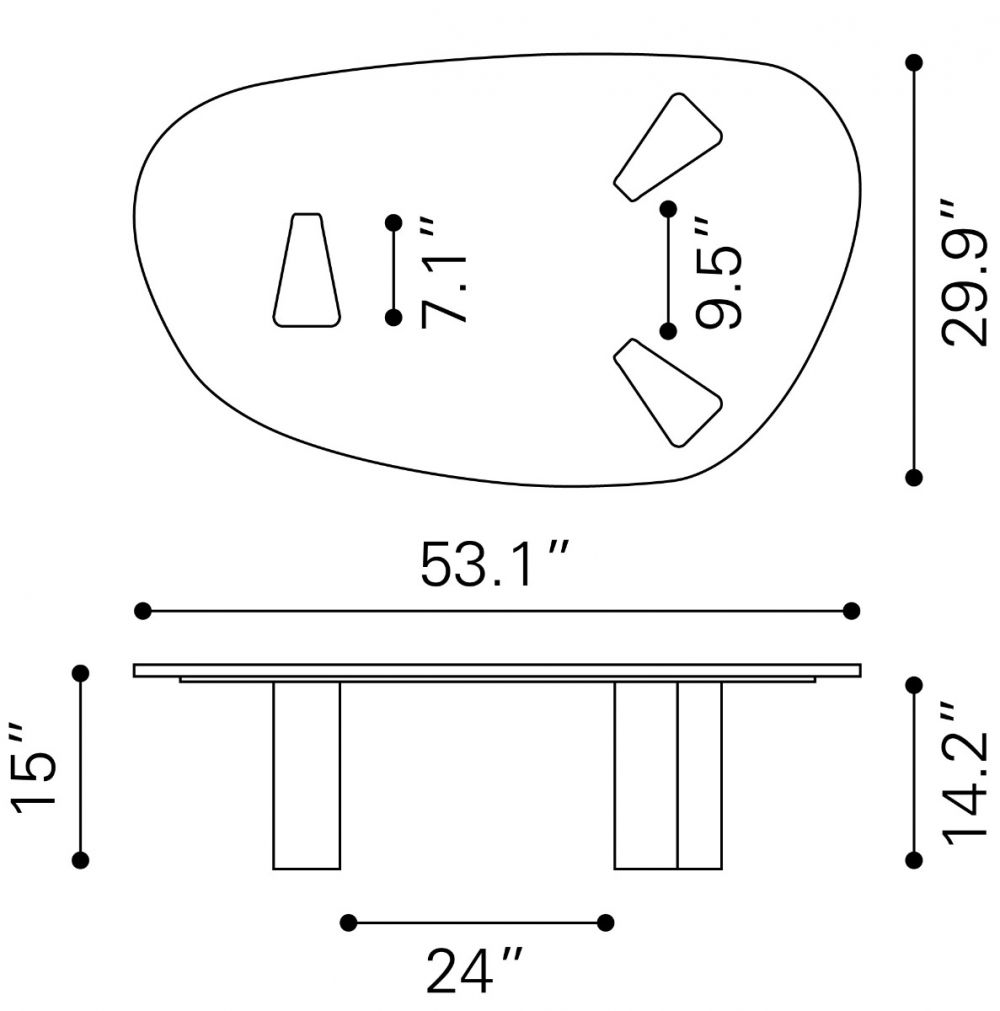 luxury coffee table