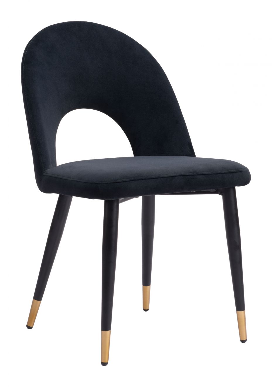 black dining chair