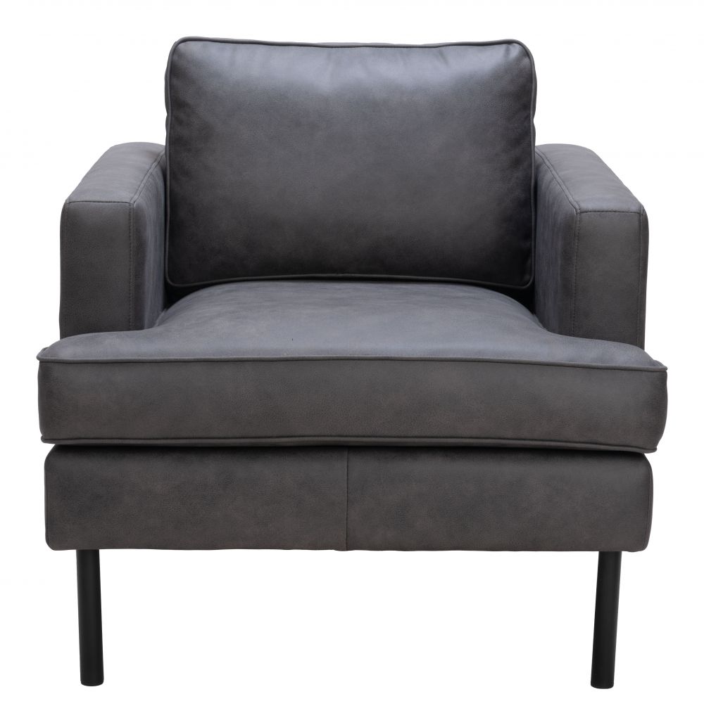 luxury leather accent chair