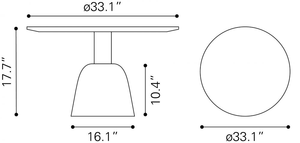 brown wood coffee table
