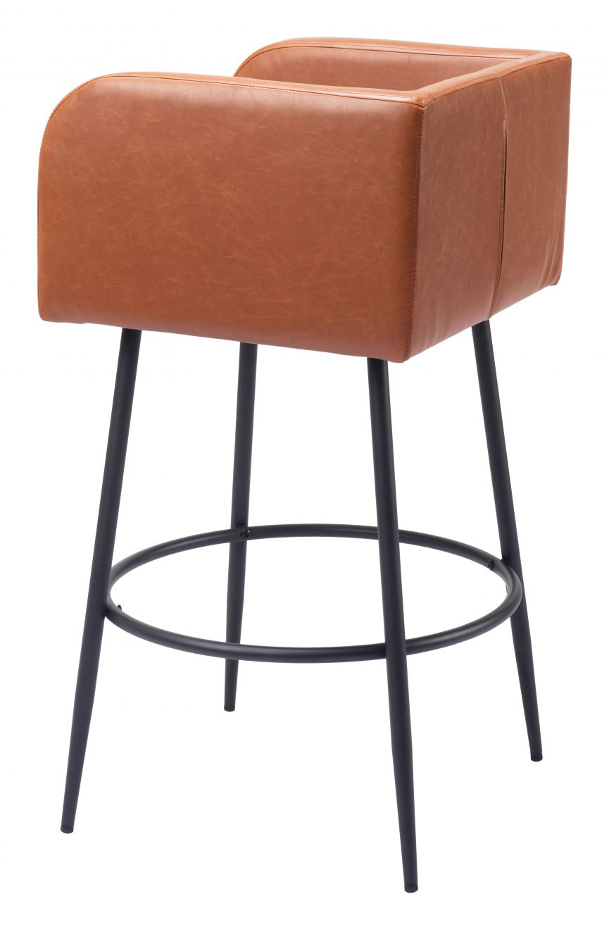 leather bar stool