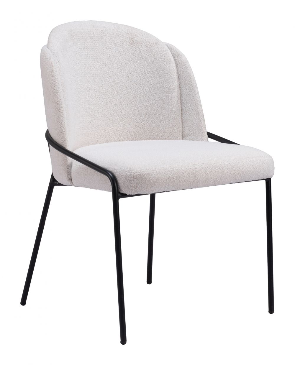 white dining chair