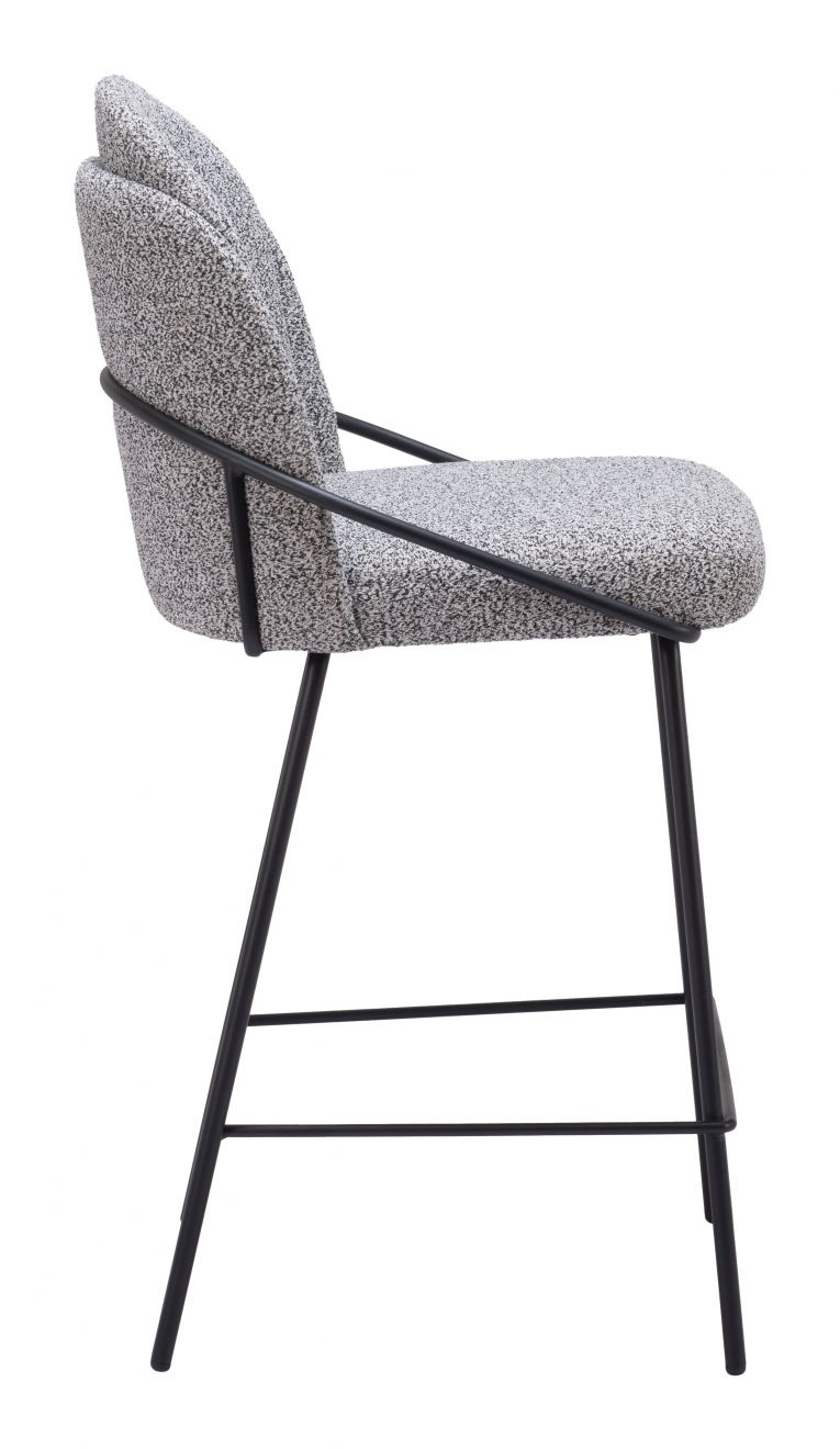 fabric counter stool