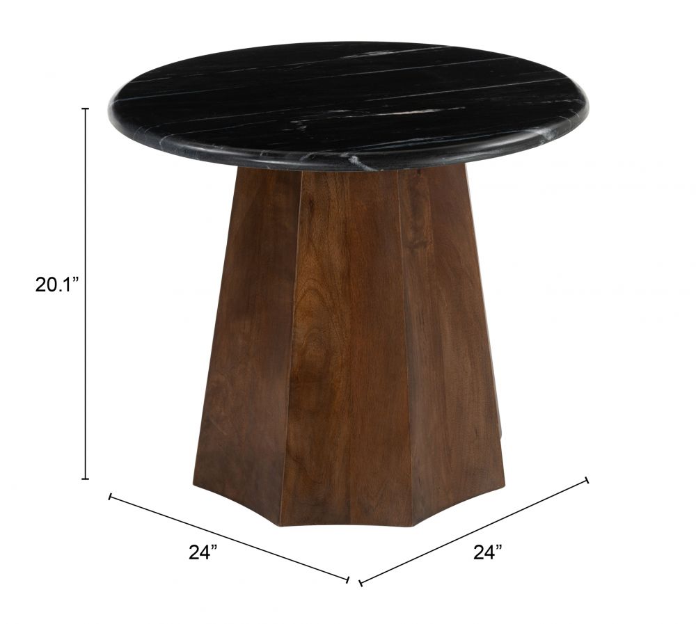 round accent table