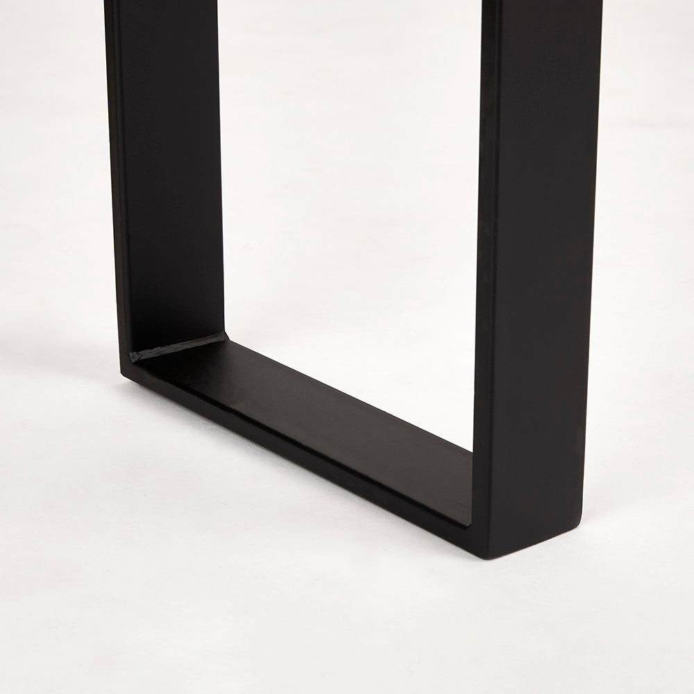 quality metal console table