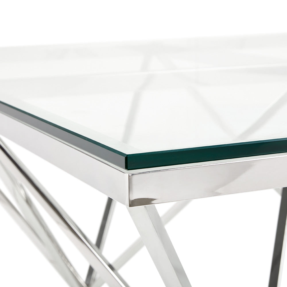 quality glass coffee table