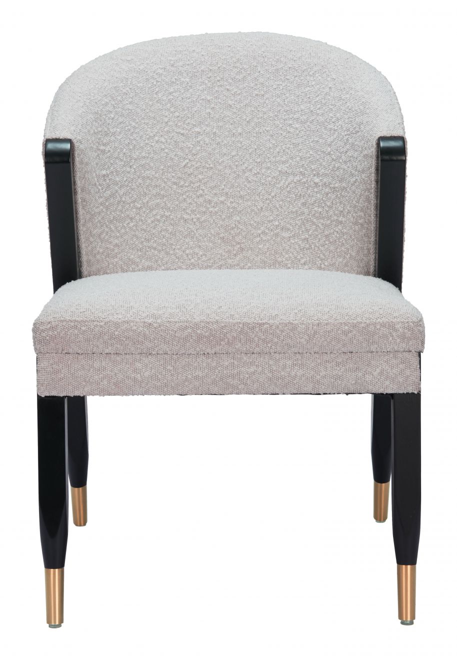 boucle dining chair