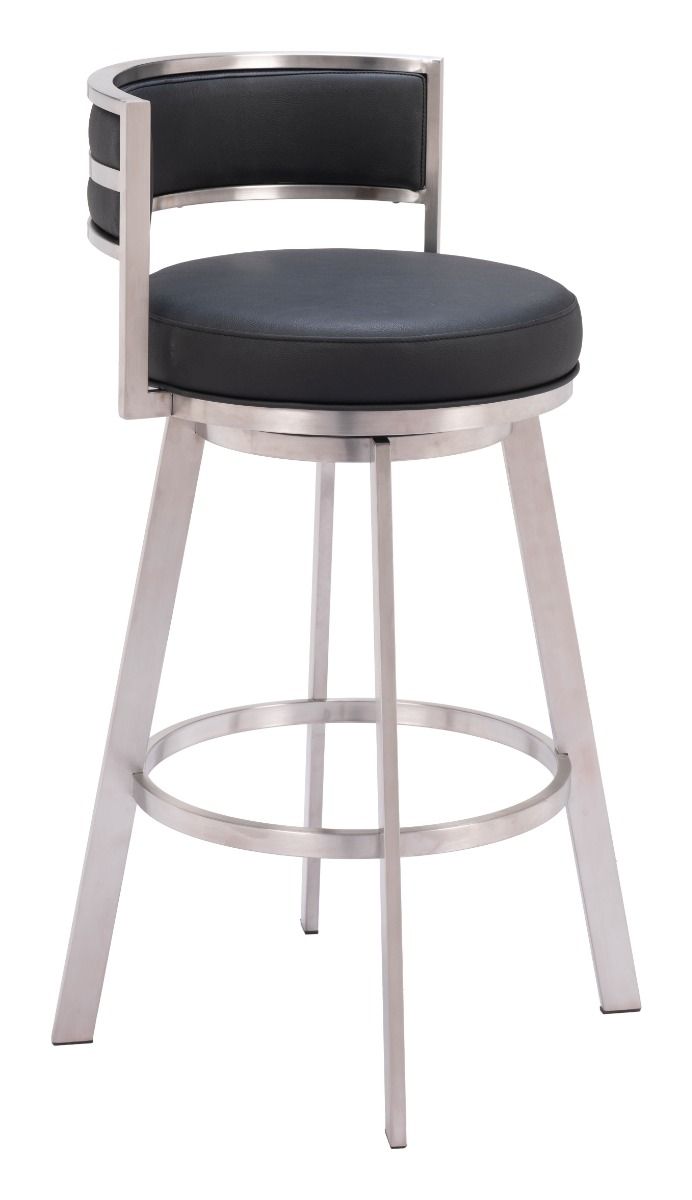 black bar stool|
