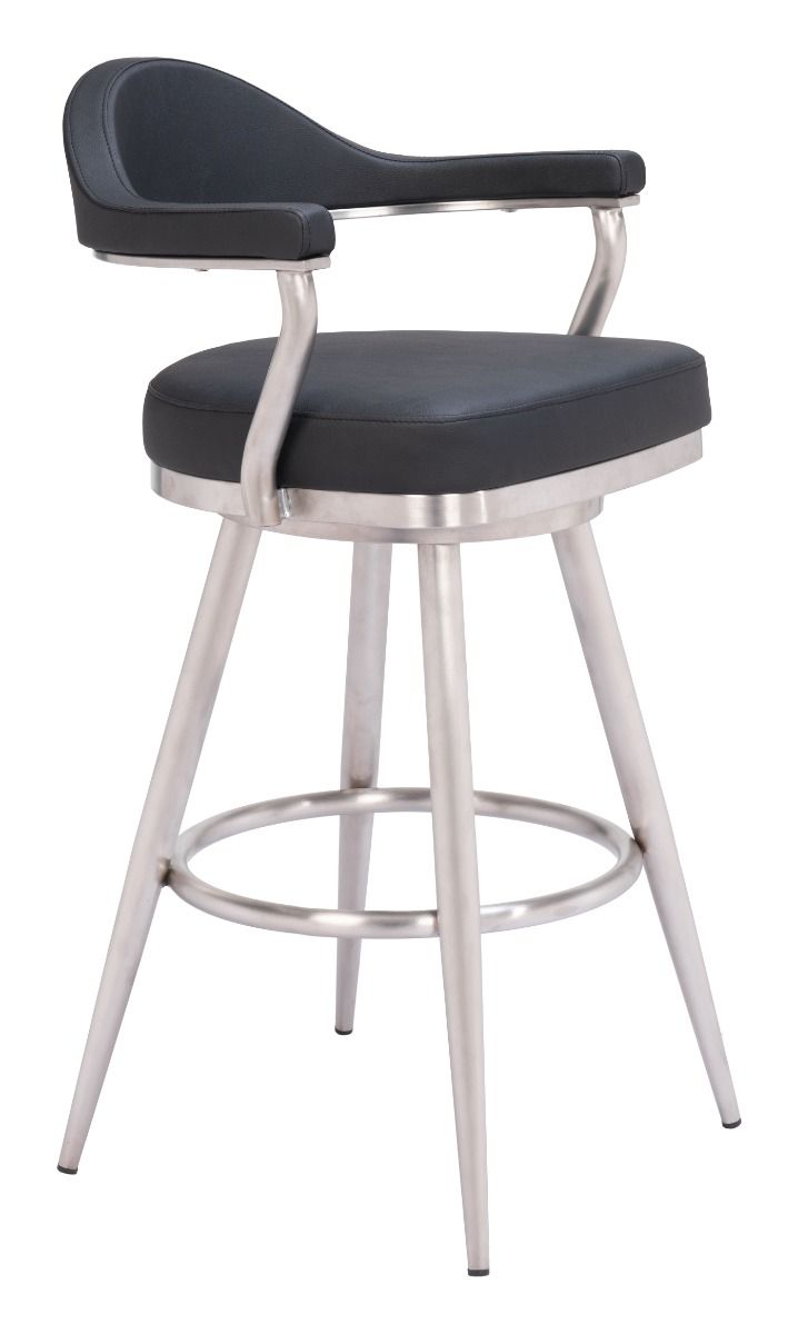 black bar stool