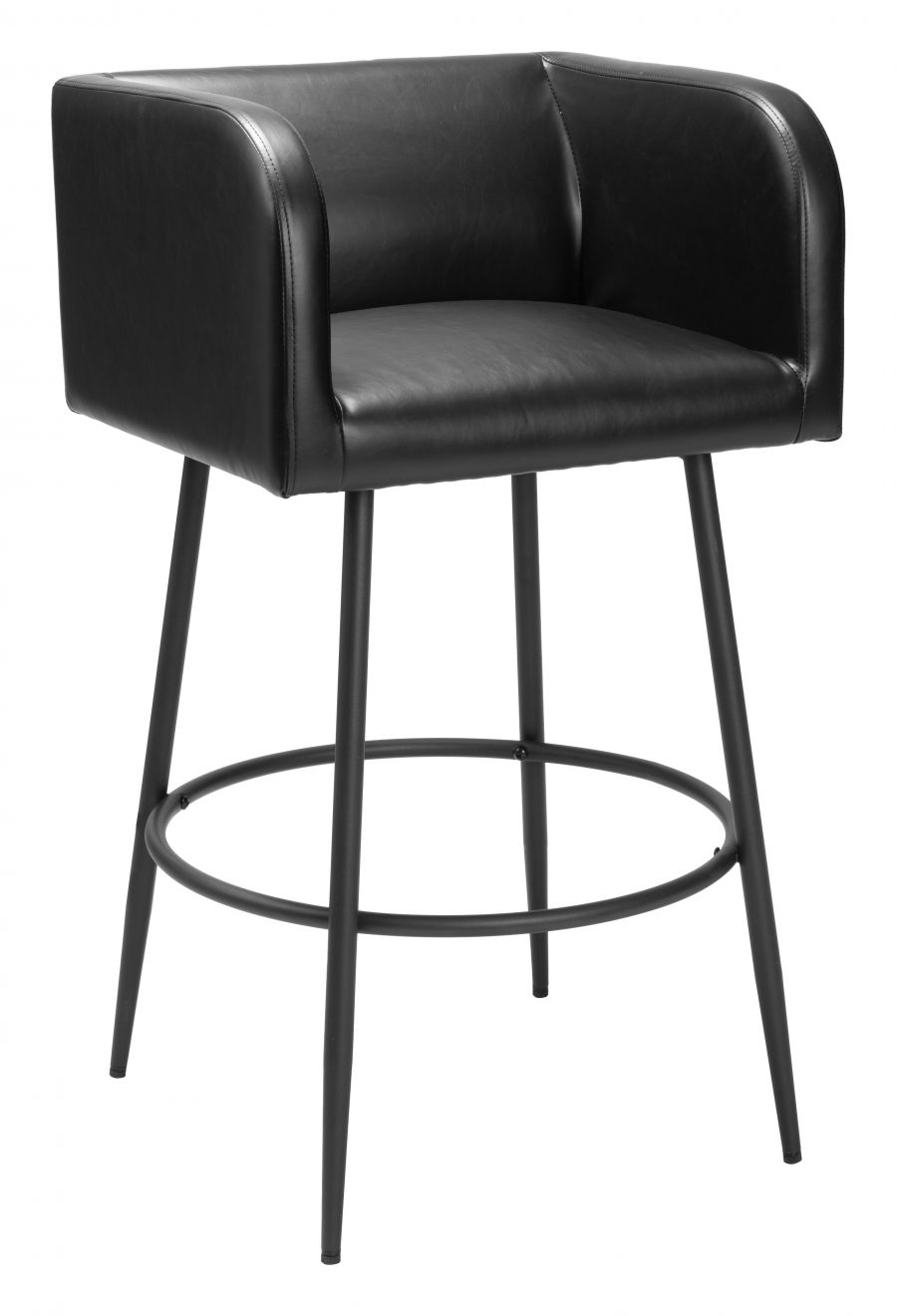 black bar stool