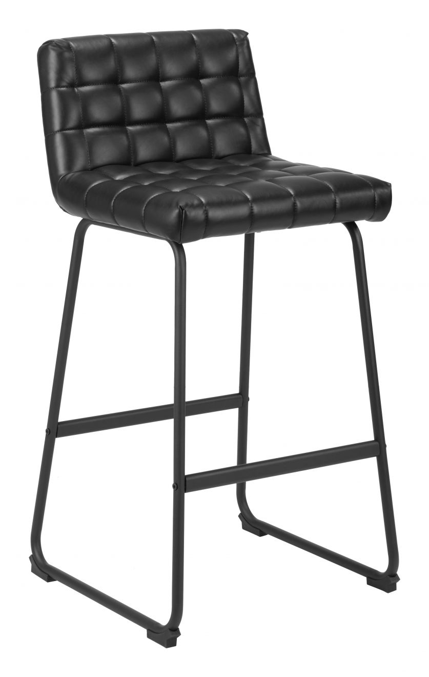black bar stool