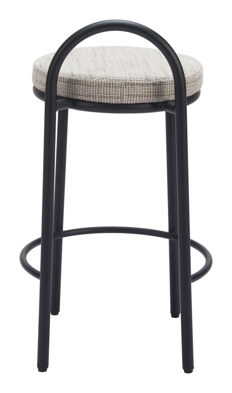 fabric counter stool