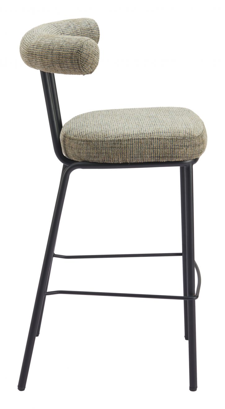 fabric bar stool