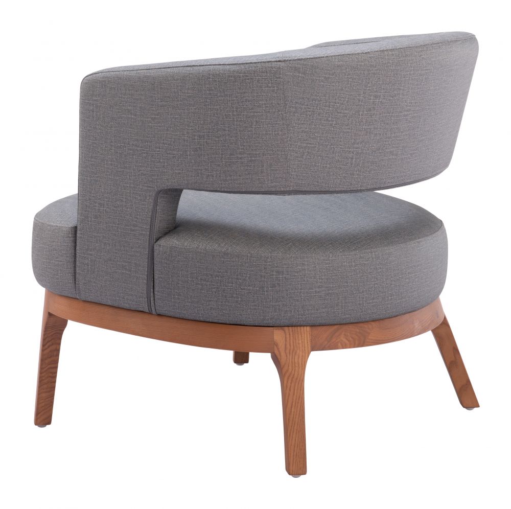 grey accent chair