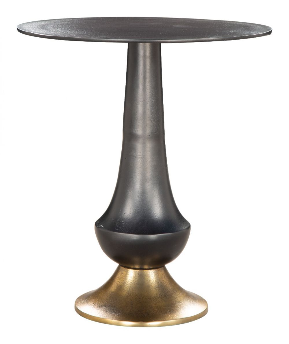 black side table
