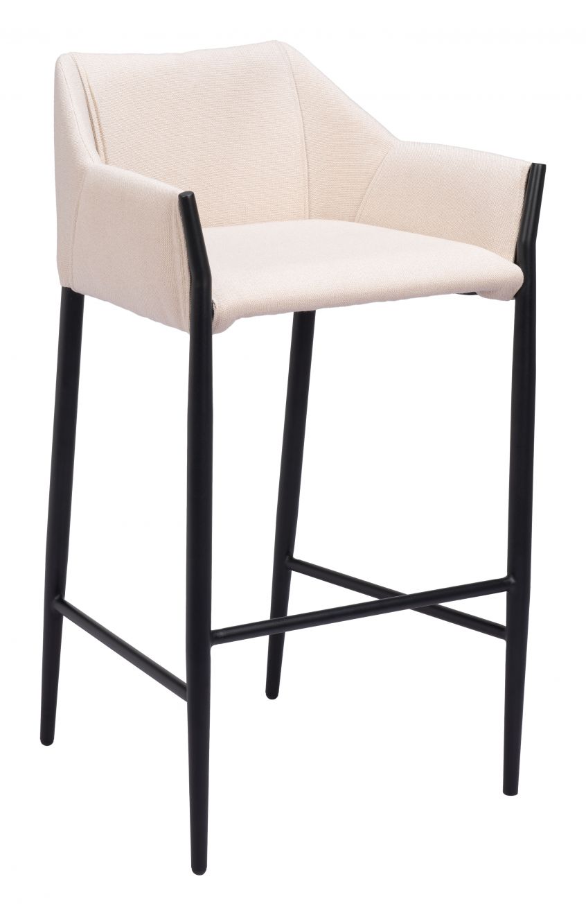 beige bar stool