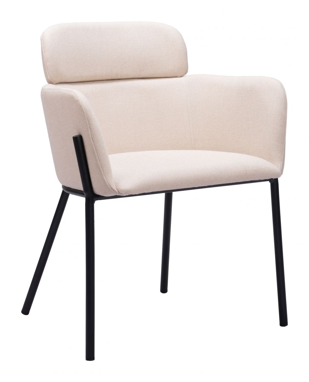 beige dining chair