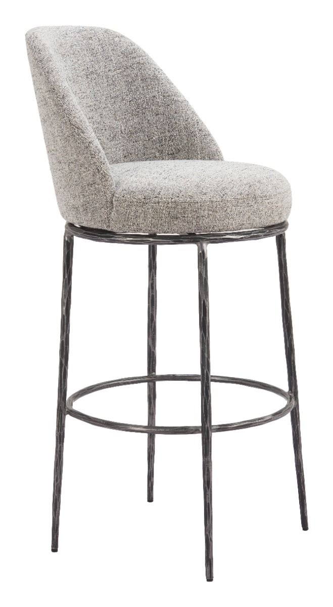 grey bar stool
