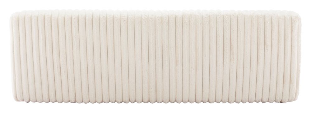 white fabric sofa