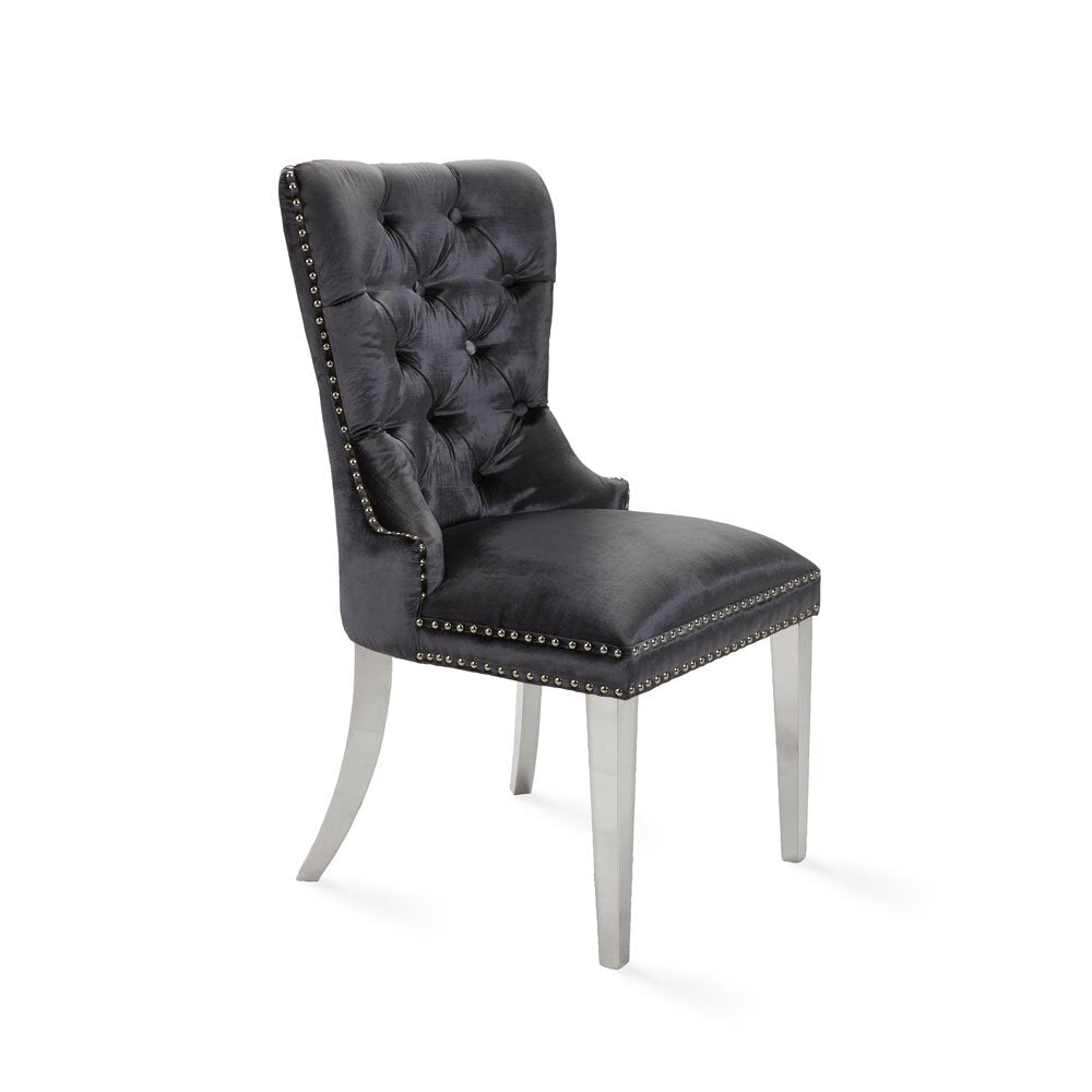 charcoal dining chair