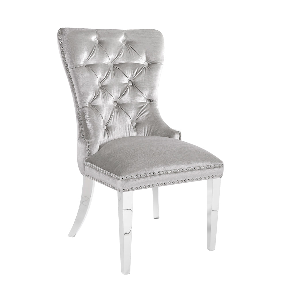 grey dining chair