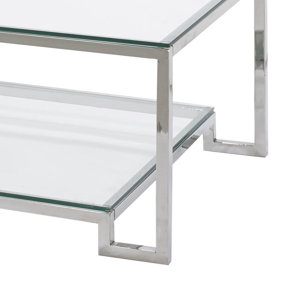 glass coffee table
