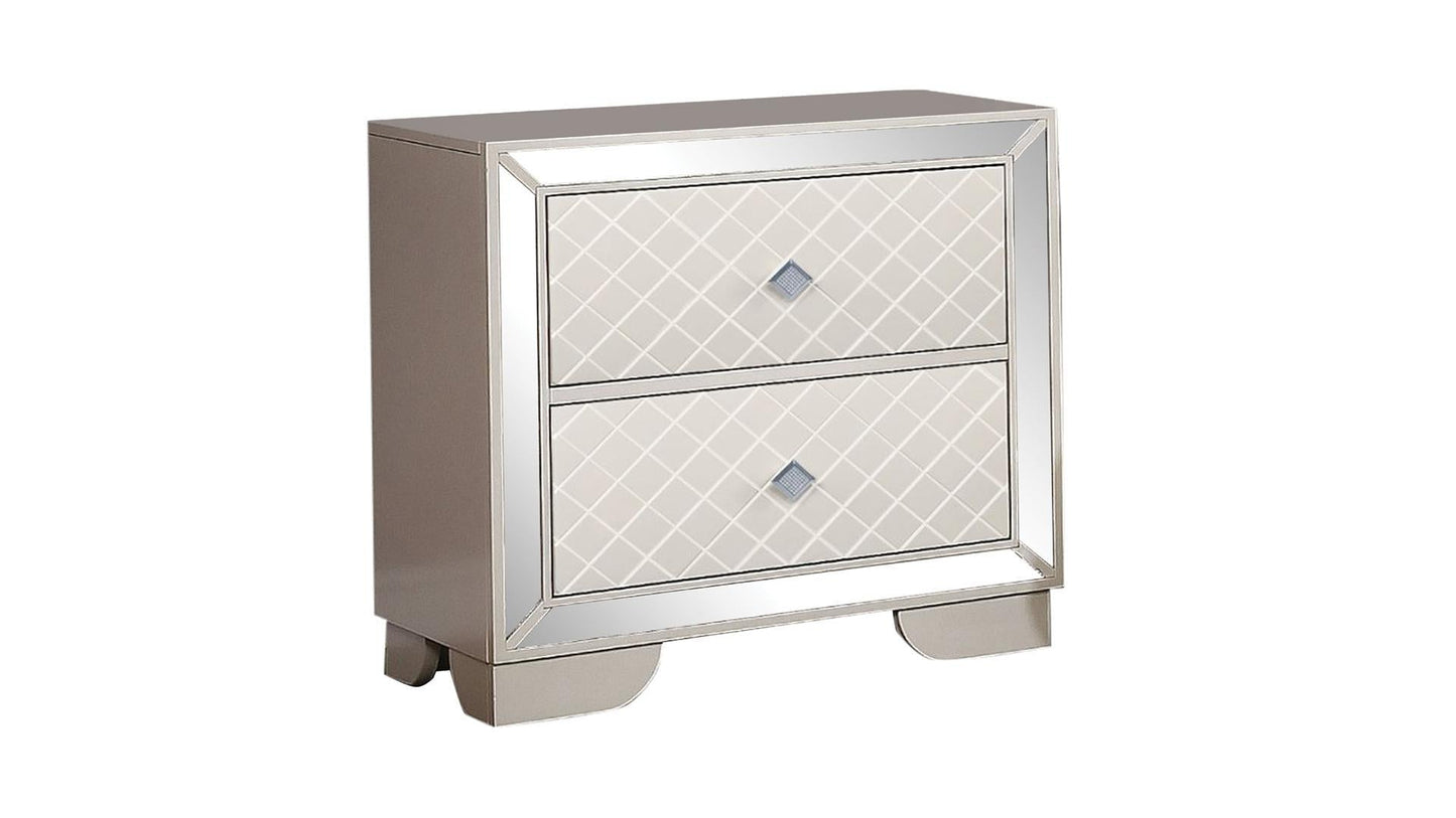 beige nightstand