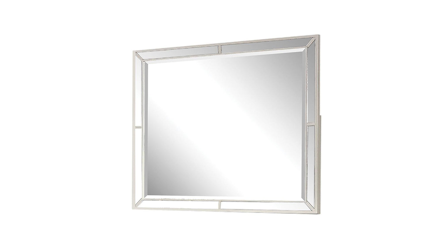 beige mirror