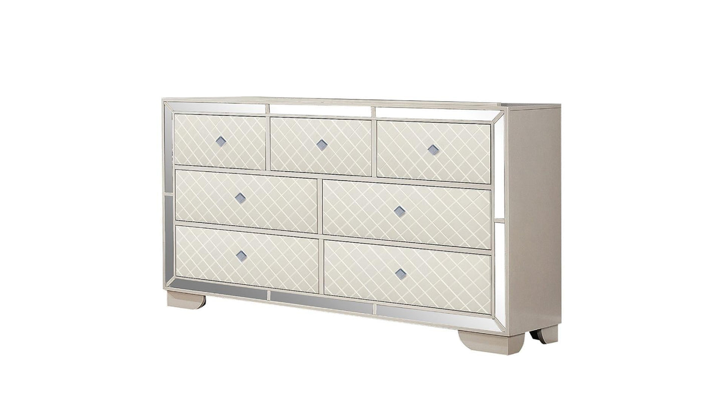 beige dresser