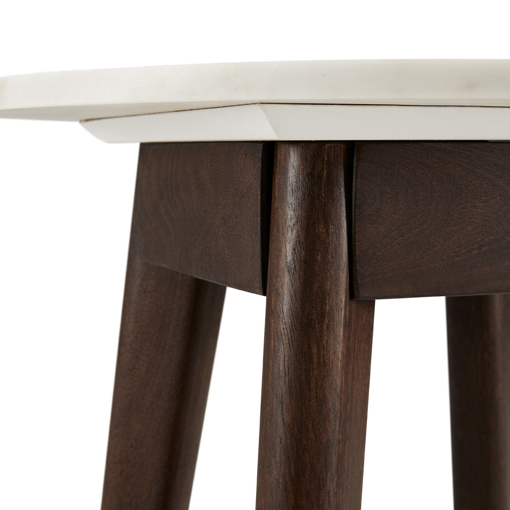 marble end table