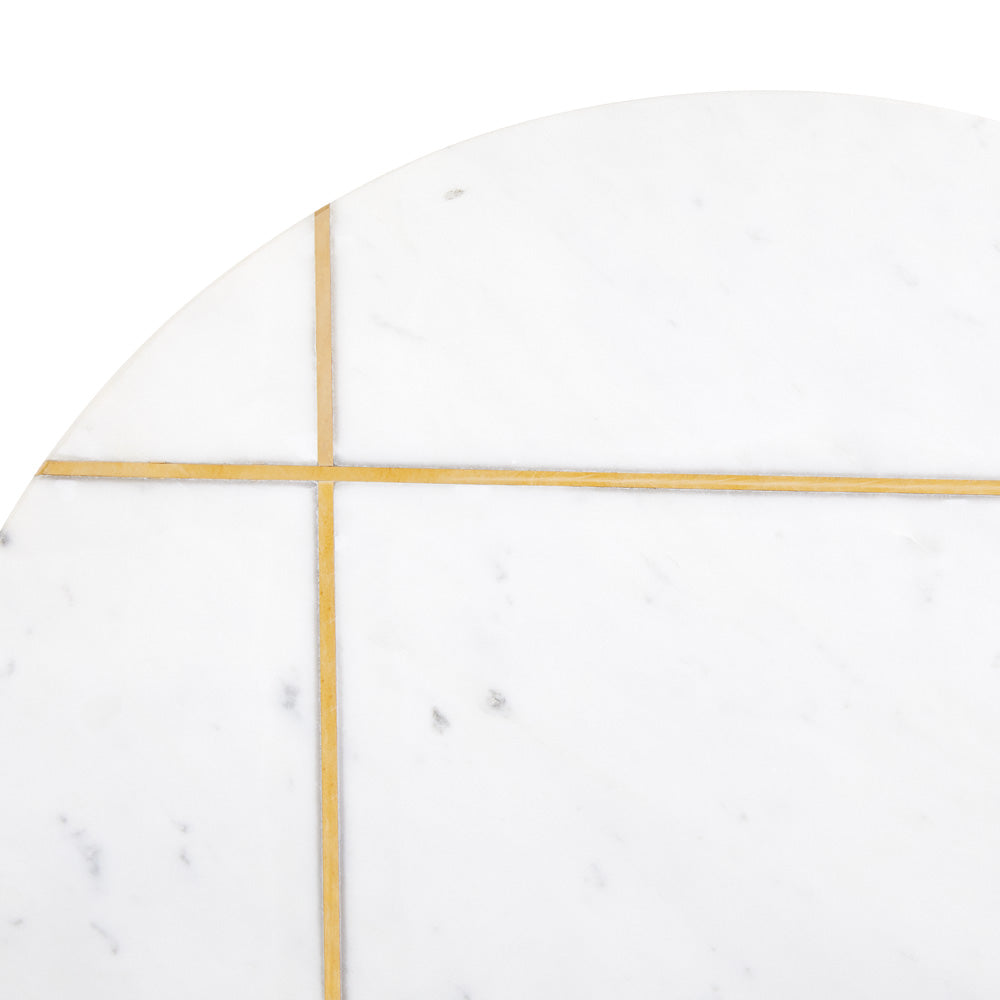 marble end table