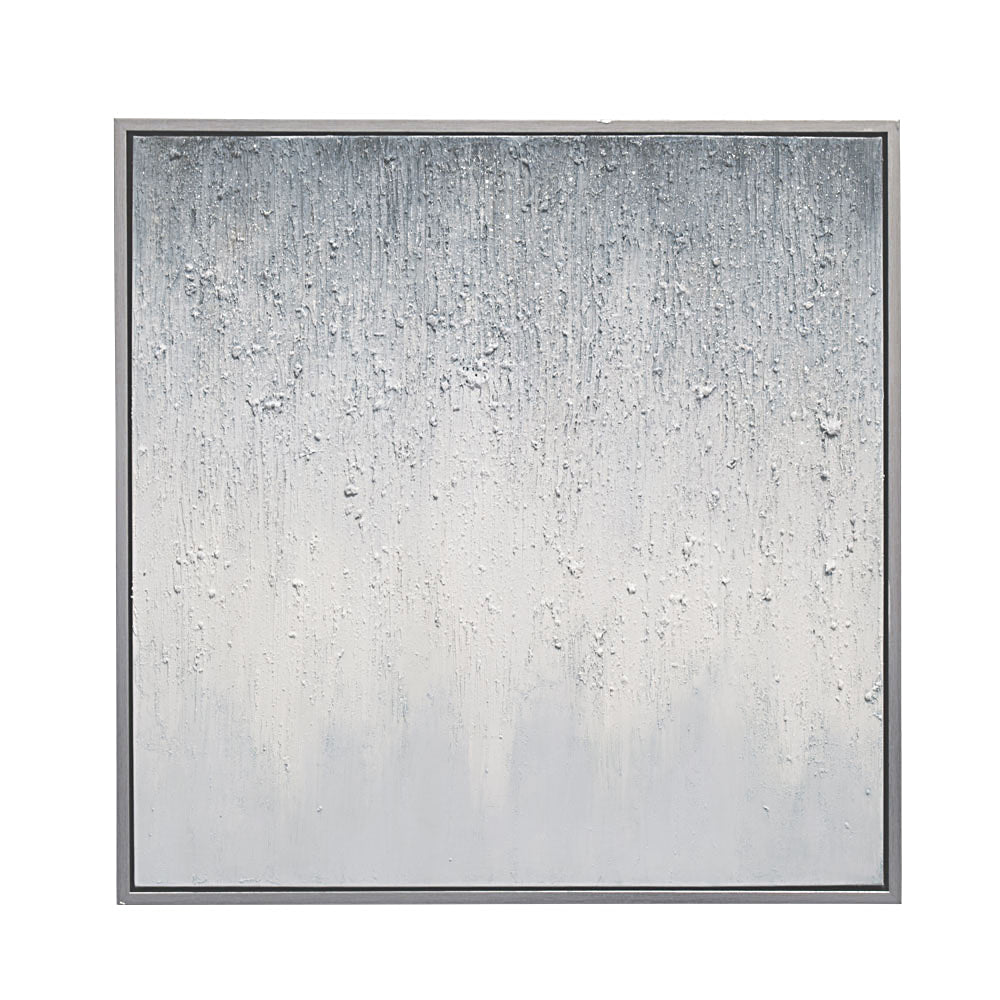 silver wall art frame