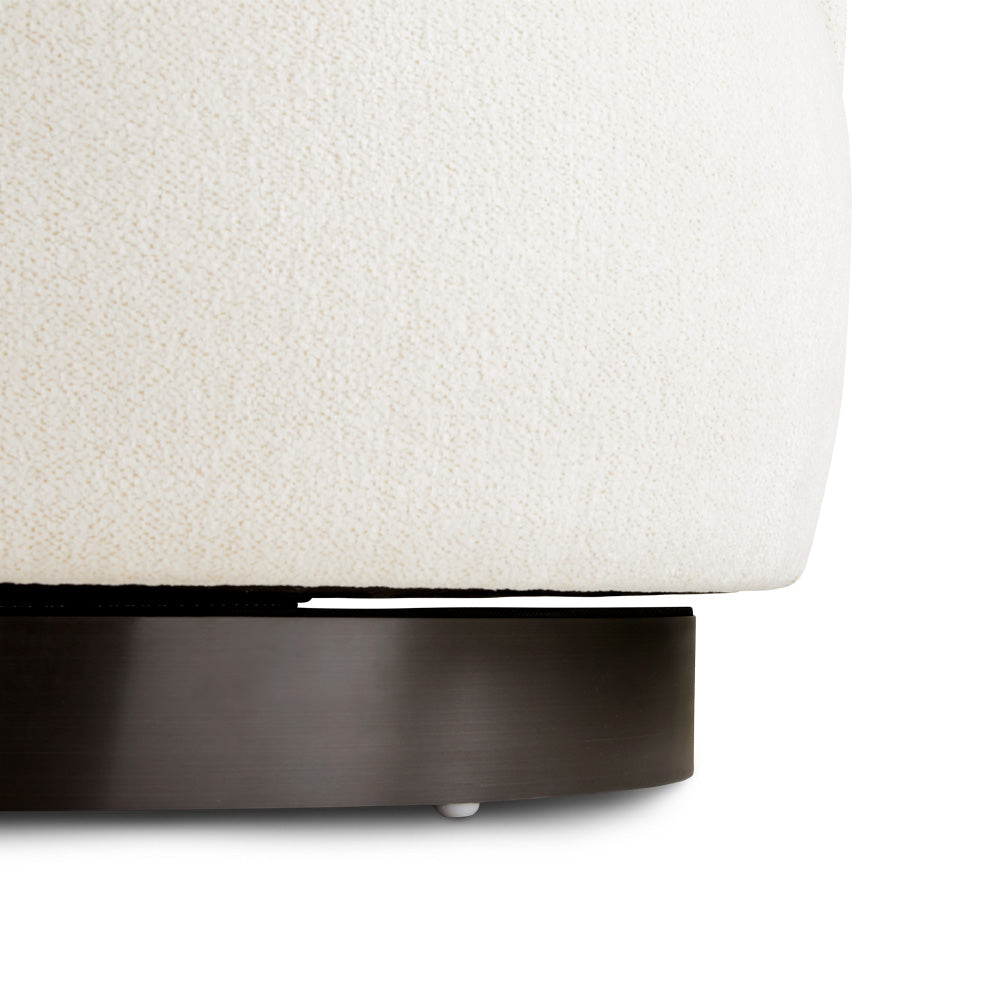 wood fabric accent chair