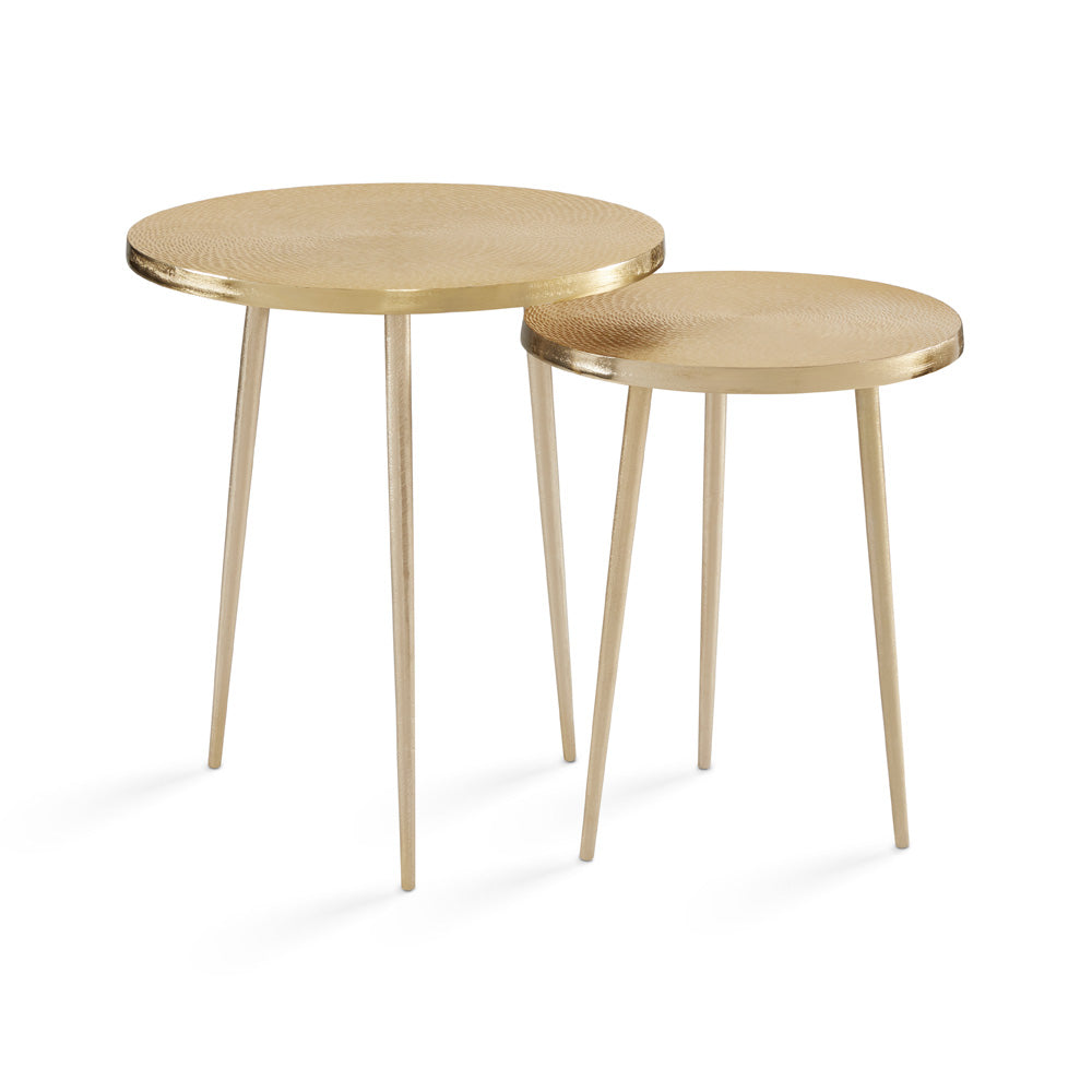 golden side table