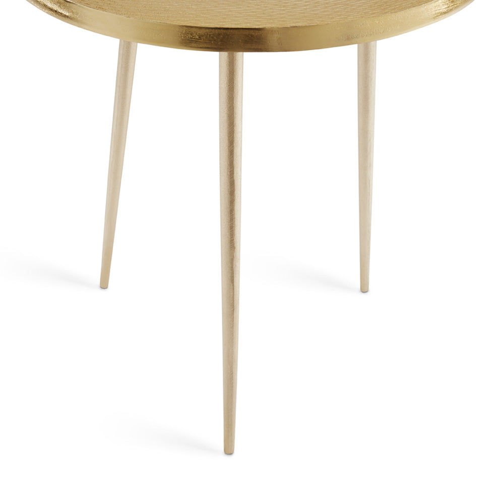 small round end table