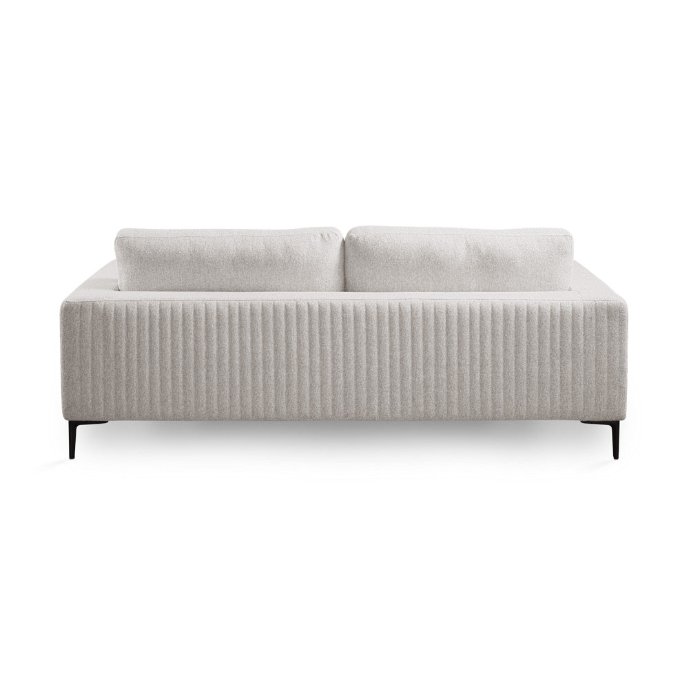 grey fabric sofa