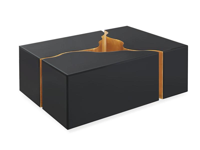 black coffee table