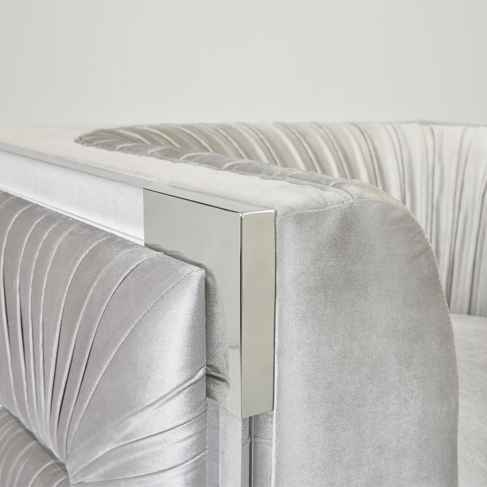 best grey fabric accent chair