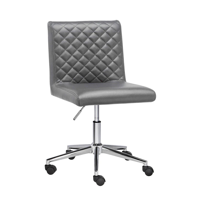 grey office chair