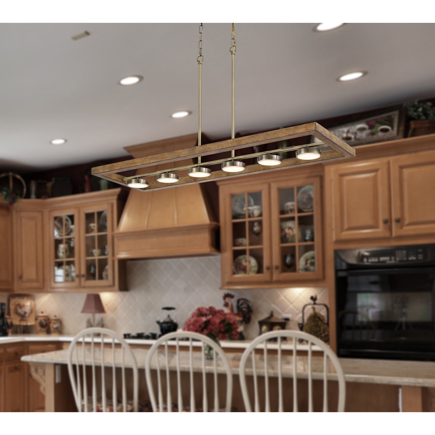 brass chandeliers