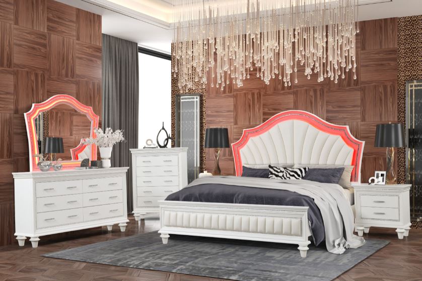 white bedroom set