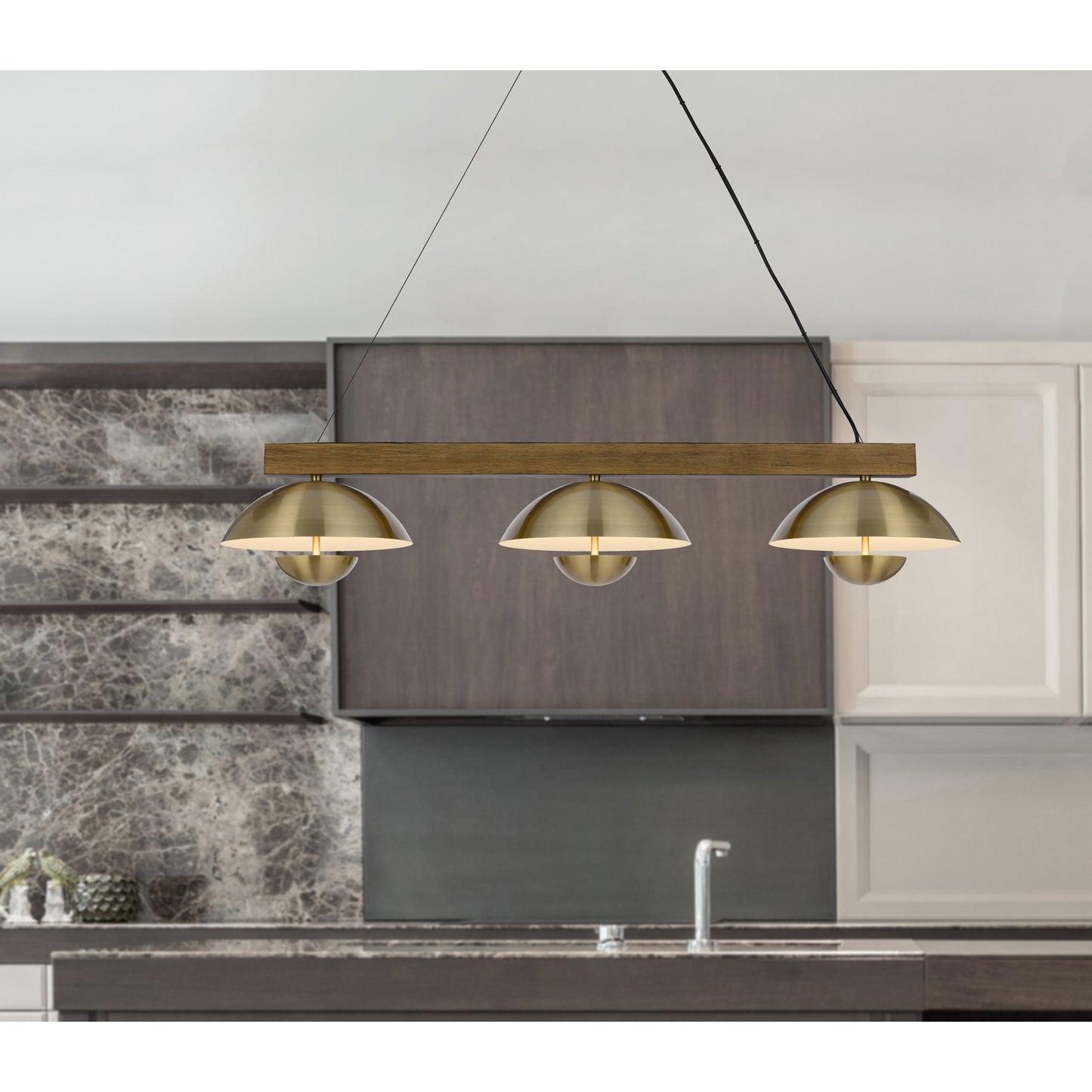 brass pendant